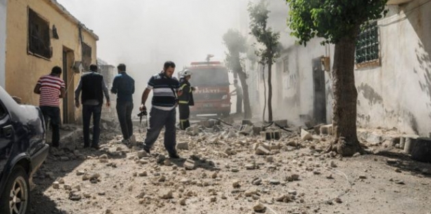 Kilis'e yine roket atıldı