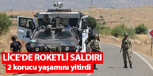 Lice’de 2 korucu yaşamını yitirdi