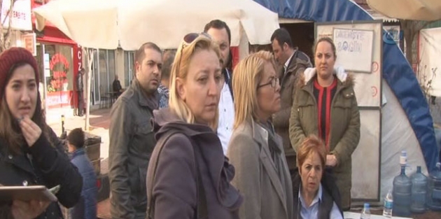 Maltepe Üniversitesi Hastanesi’nde eylem