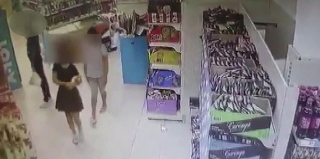 Marketteki tacizci güvenlik kamerası sayesinde yakalandı