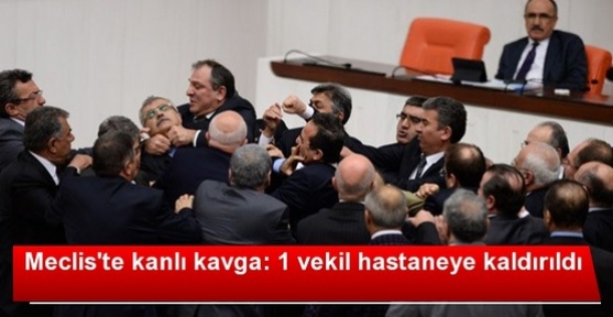 Meclis'teki vekil kavgasında 3 yaralı!