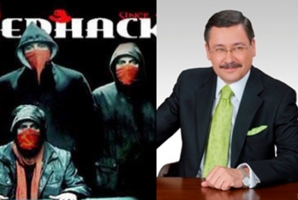Melih Gökçek ve Redhack arasında hashtag savaşı