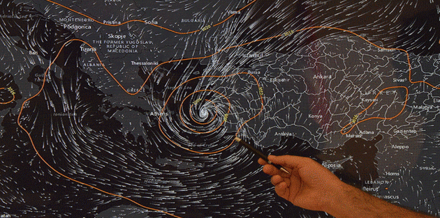 Meteoroloji'den tropik fırtına açıklaması