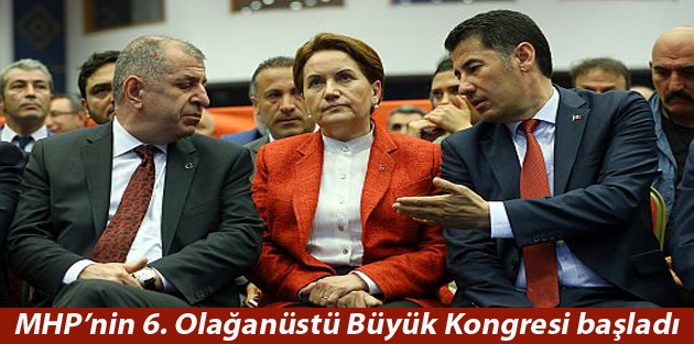 MHP’nin 6. Olağanüstü Büyük Kongresi başladı