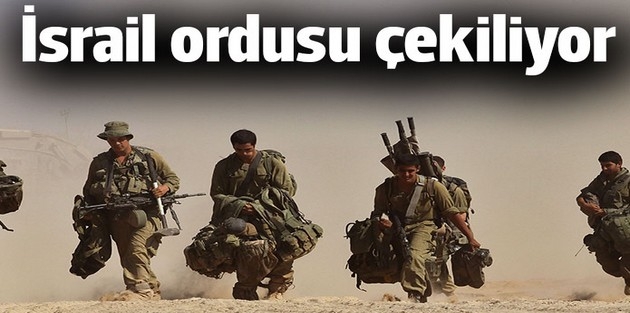 İsrail Gazze'den çekiliyor