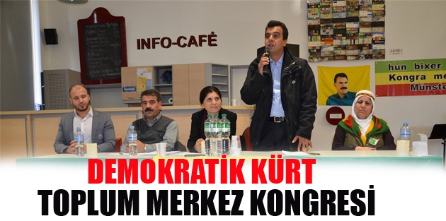 Münster Demokratik Kürt Toplum Merkezi kongresini yaptı