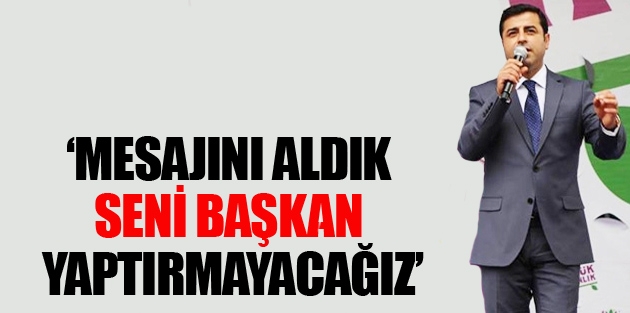 'Saldırı mesajını aldık'