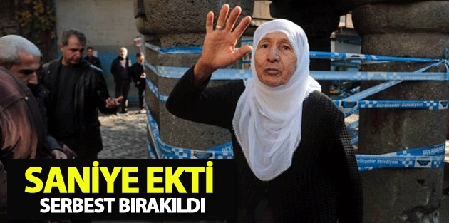 Saniye Ekti serbest bırakıldı