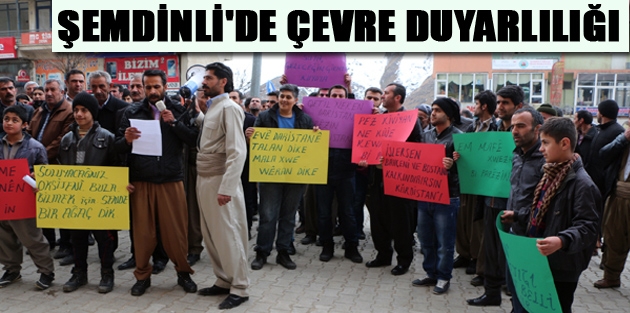 Şemdinli'de çevre duyarlılığı açıklaması‏