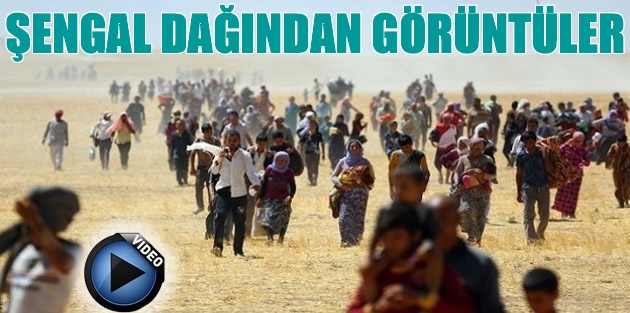 Şengal Dağından görüntüler