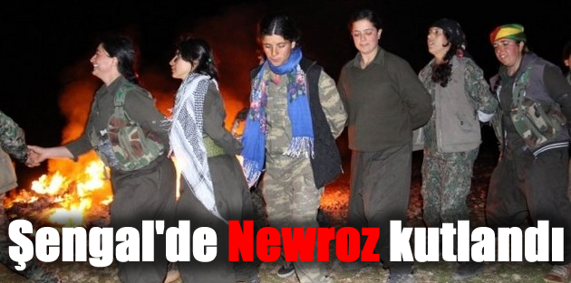 Şengal'de Newroz kutlandı