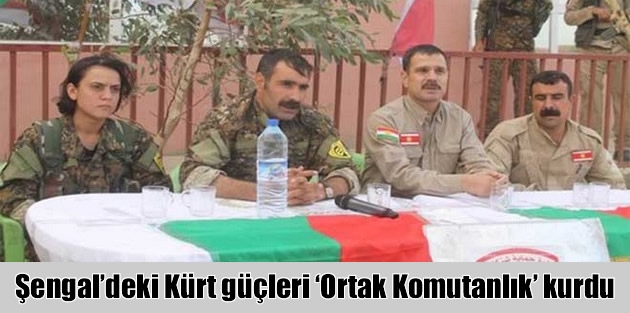 Şengal’deki Kürt güçleri ‘Ortak Komutanlık’ kurdu