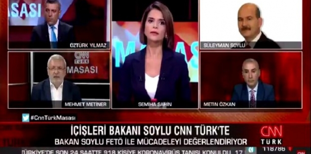 Süleyman Soylu ile Mehmet Metiner canlı yayında tartıştı