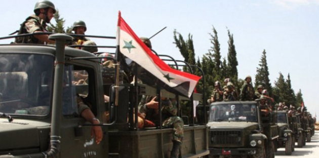 Suriye Ordusu kara operasyonuna başladı