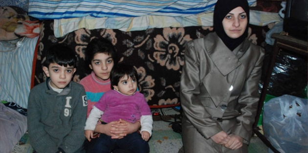 Suriyeli ailenin beş metrekarelik odada yaşam mücadelesi