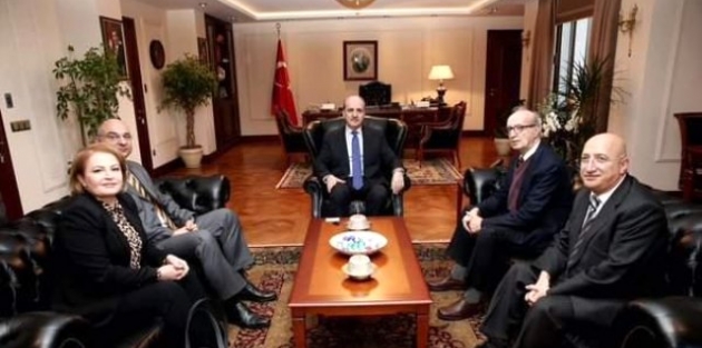 TGC’den Başbakan Yardımcısı Numan Kurtulmuş’a ziyaret