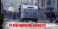 12 kişi hayatını kaybetti