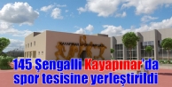 145 Şengalli Kayapınar’da spor tesisine yerleştirildi