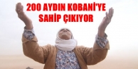200 Aydın Kobani'ye sahip çıkıyor