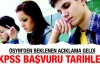 2014 KPSS başvuru tarihleri açıklandı
