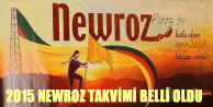 2015 Newroz takvimi belli oldu