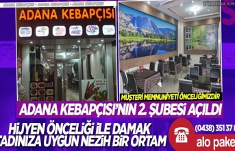 Adana Kebapçısı'nın 2. Şubesi açıldı