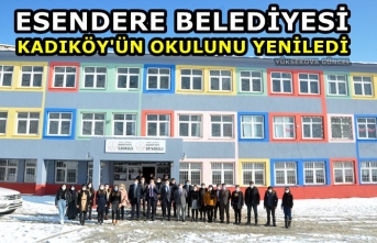 Esendere Belediyesi Kadıköy'ün Okulunu Yeniledi