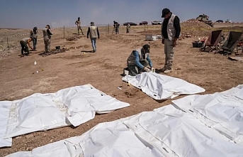 IŞİD'in katlettiği yüzlerce Şii'nin...