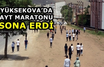 Yüksekova’da AYT Maratonu Sona Erdi