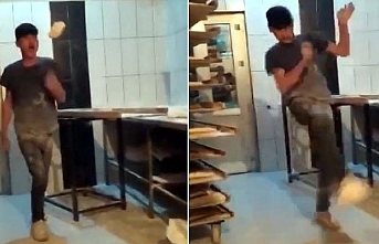 Hamurla oynanan fırının sahibi: Kumpas olduğunu...