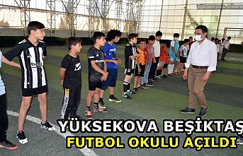Yüksekova Beşiktaş Futbol Okulu açıldı