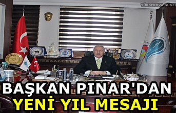 Başkan Pınar'dan Yeni Yıl Mesajı