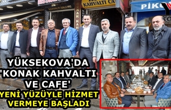 Yüksekova'da 'Konak Kahvaltı Ve Cafe'...