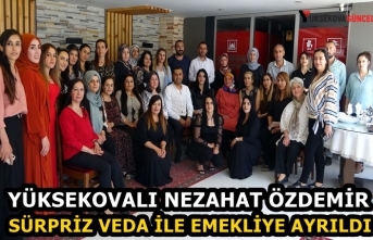 Yüksekovalı Nezahat Özdemir Sürpriz Veda İle...
