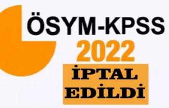 KPSS iptal edildi