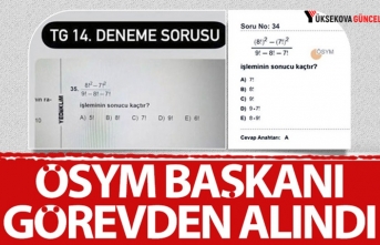 KPSS sorularıyla ilgili skandal iddianın ardından ÖSYM Başkanı Halis Aygün görevden alındı