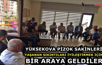 Yüksekova Pizok Sakinleri 'Yaşanan Sıkıntıları...