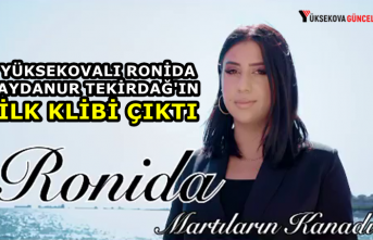 Yüksekovalı Ronida Aydanur Tekirdağ'ın İlk...