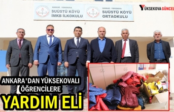 Ankara'dan Yüksekovalı Öğrencilere Yardım...