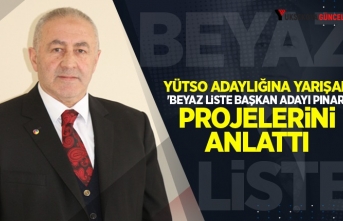 YÜTSO Adaylığına Yarışan Beyaz Liste Başkan Adayı Pınar Projelerini Anlattı