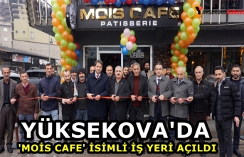 Yüksekova'da 'Mois Cafe' İsimli iş...
