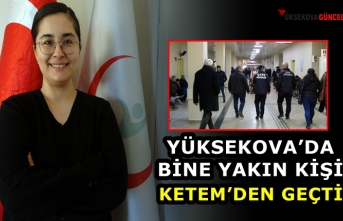 Yüksekova'da Bine Yakın Kişi Kanser Taramasından Geçirildi