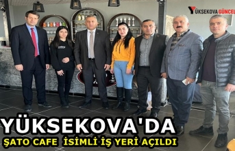 Yüksekova'da 'Şato Cafe' İsimli İş Yeri Açıldı