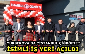 Yüksekova'da ''İstanbul Çiğköfte''...