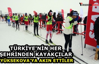 Türkiye'nin Her Şehrinden Kayakçılar Yüksekova'ya...