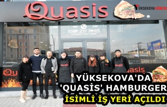 Yüksekova'da 'QUASİS' Hamburger İsimli...