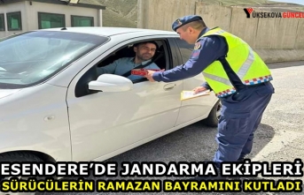 Esendere’de Jandarma Ekipleri Sürücülerin Ramazan...
