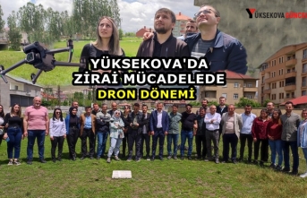 Yüksekova'da Tarım'da Drone Dönemi