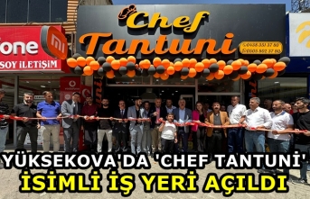 Yüksekova'da 'Chef Tantuni' İsimli...