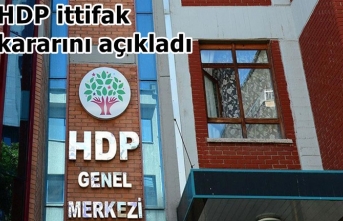 HDP ittifak kararını açıkladı